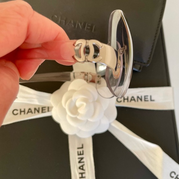 Calfskin BOY BAG ***(with FREE GIFT!)*** Gray with Ruthenium-Finish Metal - Picture 14 of 17